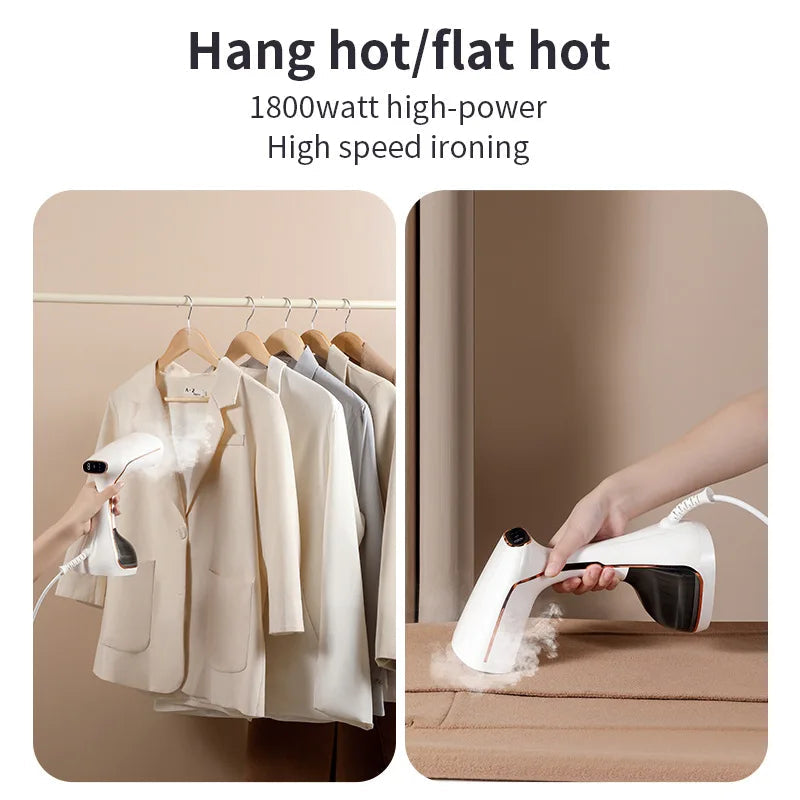 High-Power Garment Steamer 1800W – Für Zuhause & Reise